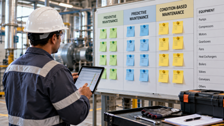 Preventive, Predictive and Condition-Based Maintenance: What Changes Between Them