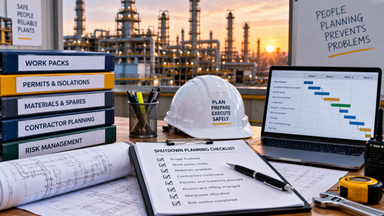 Shutdown Planning: Why Detailed Preparation Reduces Execution Risk