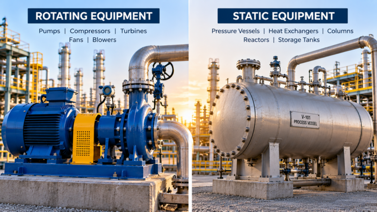 Rotating and Static Equipment: Why Their Engineering Priorities Differ