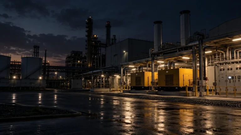 Emergency Power in Industrial Plants: What Happens When the Main Supply Fails